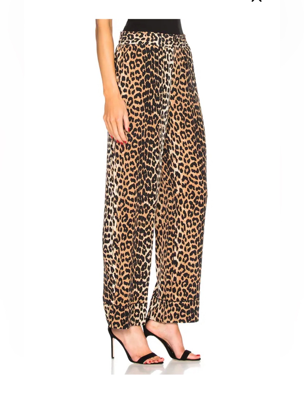 Ganni Fayette Silk Pants Size 34